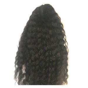 Curly lace front wig